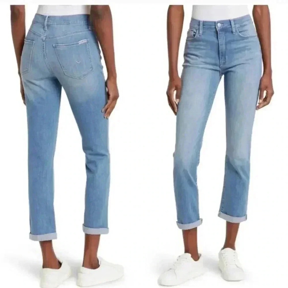Hudson Blair High Rise Straight Crop Jeans sz 25 - Picture 1 of 6